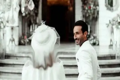 عکس ها / رونمایی از  مراسم عروسیمجلل مهران ضیغمی بازیگر نقش پرویز سریال «سوجان»/ چه عروس و داماد ست و خوش سلیقه ای