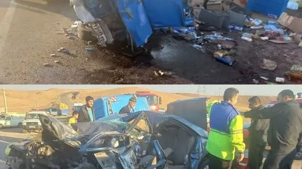 حادثه خونین در میانه 4 کشته و زخمی برجا گذاشت/ باز هم پای نیسان آبی در میان است!