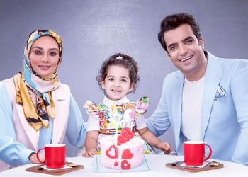 گردش بانمک و چهارنفره منوچهر هادی با مجری معروف با تم جذاب و کارتونی+عکس
