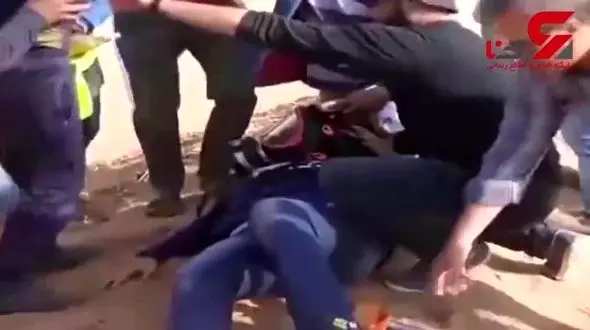 حادثه وحشتناک برای خانم خبرنگار روی آنتن زنده تلویزیون + فیلم 