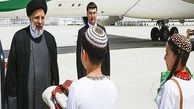 رئیس جمهور وارد ترکمنستان شد/ اجلاس سران کشورهای ساحلی دریای خزر