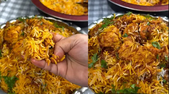 چیکن تکه بریانی چگونه درست می شود؟ + فیلم