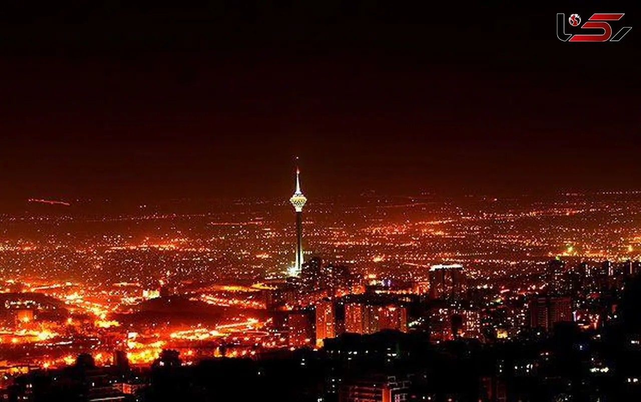 نمایی بی‌نظیر از شب‌های نوروزی تهران + فیلم 