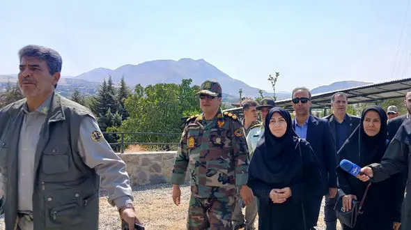 رئیس سازمان محیط زیست در اولین روز کاری به دیدار محیطبانان منطقه حفاظت شده ورجین رفت