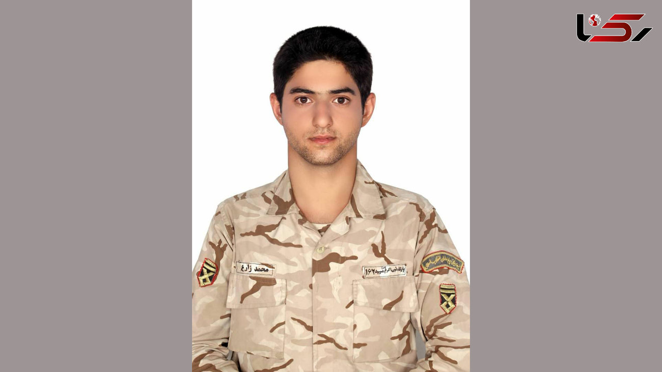 مرگ تلخ  سرباز خوش تیپ  در یزد! / قلبش هنوز می تپد! + عکس 