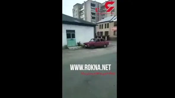 لحظه وحشتناک ریزش ناگهانی ساختمان ۹ طبقه +فیلم 