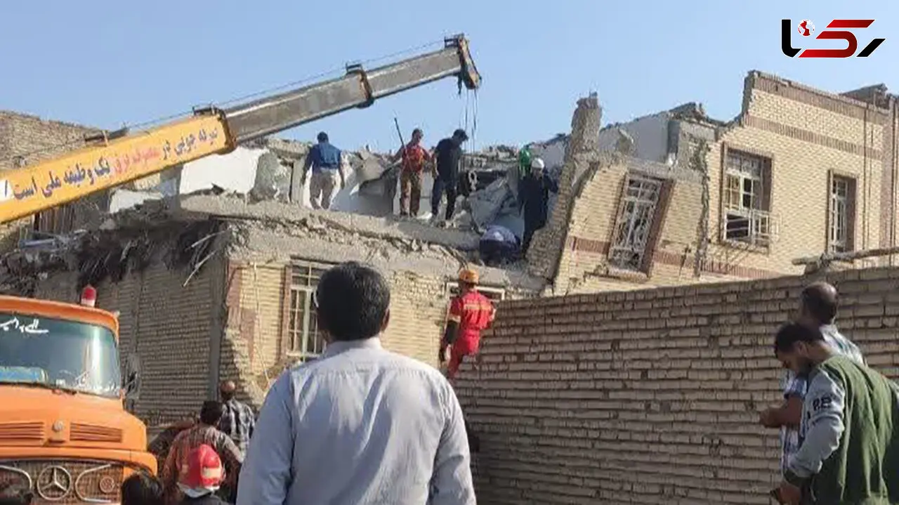 کشف جسد مرد جوان از زیر آور حادثه انفجار در دزفول