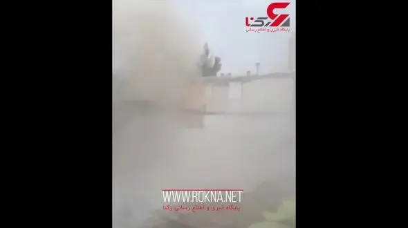 فیلم باورنکردنی از  ریزش 2 ساختمان در بستان آباد ! / 15 دقیقه قبل چه شده بود؟