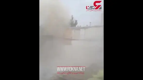 فیلم باورنکردنی از  ریزش 2 ساختمان در بستان آباد ! / 15 دقیقه قبل چه شده بود؟