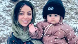 عکس مادر جوان و دختر 2 ساله اش / در بمباران منیریه تهران شهید شدند