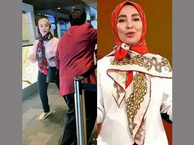 اولین واکنش ژیلا صادقی به عکس هایش در امریکا ! / خانم مجری از حجاب عقب نشینی کرد !