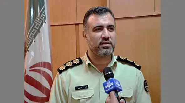 نجات جان دختر بچه کرجی در تصادف هولناک / پلیس فرشته نجات شد