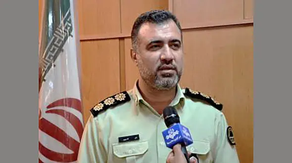 نجات جان دختر بچه کرجی در تصادف هولناک / پلیس فرشته نجات شد