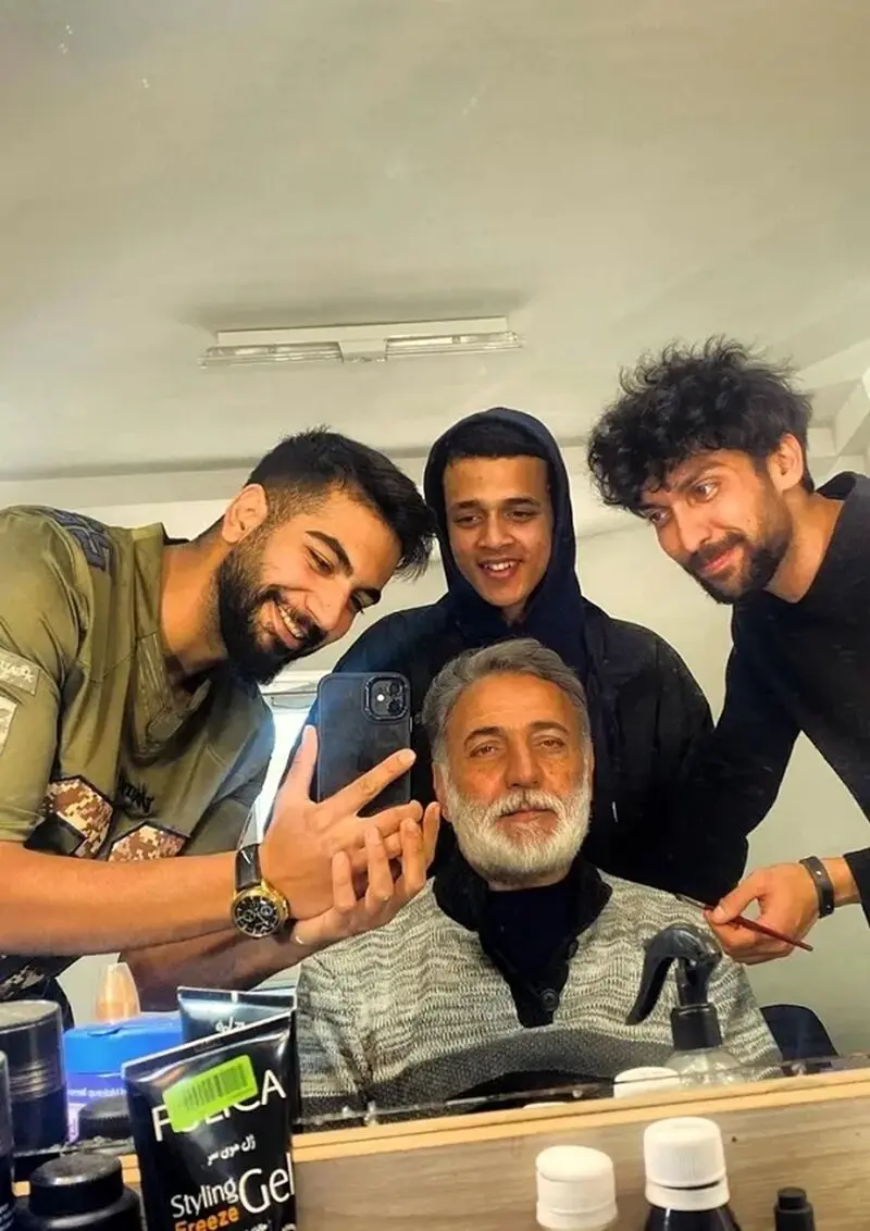 سلمان خطی بازیگر نقش تقی