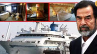 عکس های حیرت آور از قصر دریایی صدام حسین ! / این قایق لوکس را ببینید !