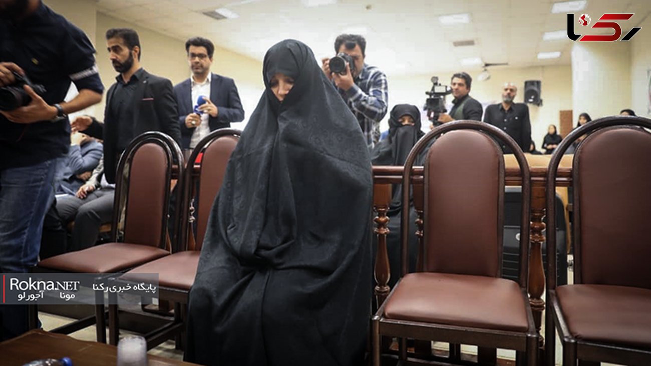 انتشار اولین عکس از شبنم نعمت‌زاده در دادگاه ! / دختر آقای وزیر بالاخره محاکمه شد 
