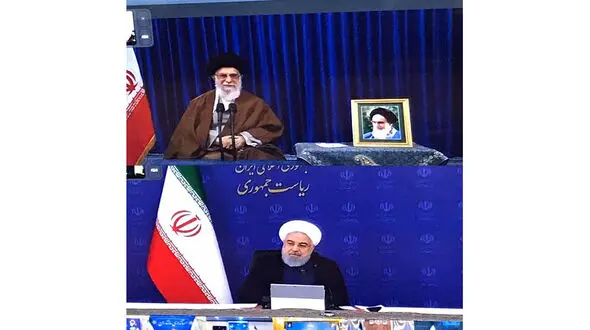 حضور ویدیو کنفرانسی رهبر معظم انقلاب در ستاد ملی مدیریت بیماری کرونا