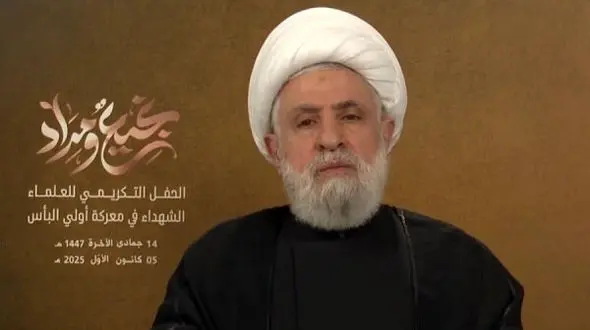 شیخ نعیم قاسم : دشمن اسرائیلی به دنبال اشغال تدریجی لبنان است