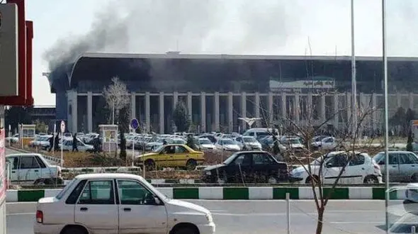 اسباب بازی ساختمان ایستگاه راه آهن مشهد را آتش زد +عکس