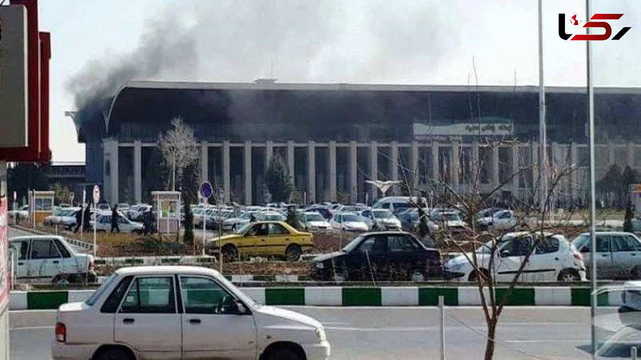 اسباب بازی ساختمان ایستگاه راه آهن مشهد را آتش زد +عکس
