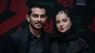 فیلم/ عشق علنی ارسلان قاسمی با نامزدش لیدا اولیایی / استایل ورزشی و  اسپرت برای دیدن تئاتر 