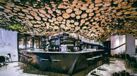 رستورانی با سقف درختی+عکس