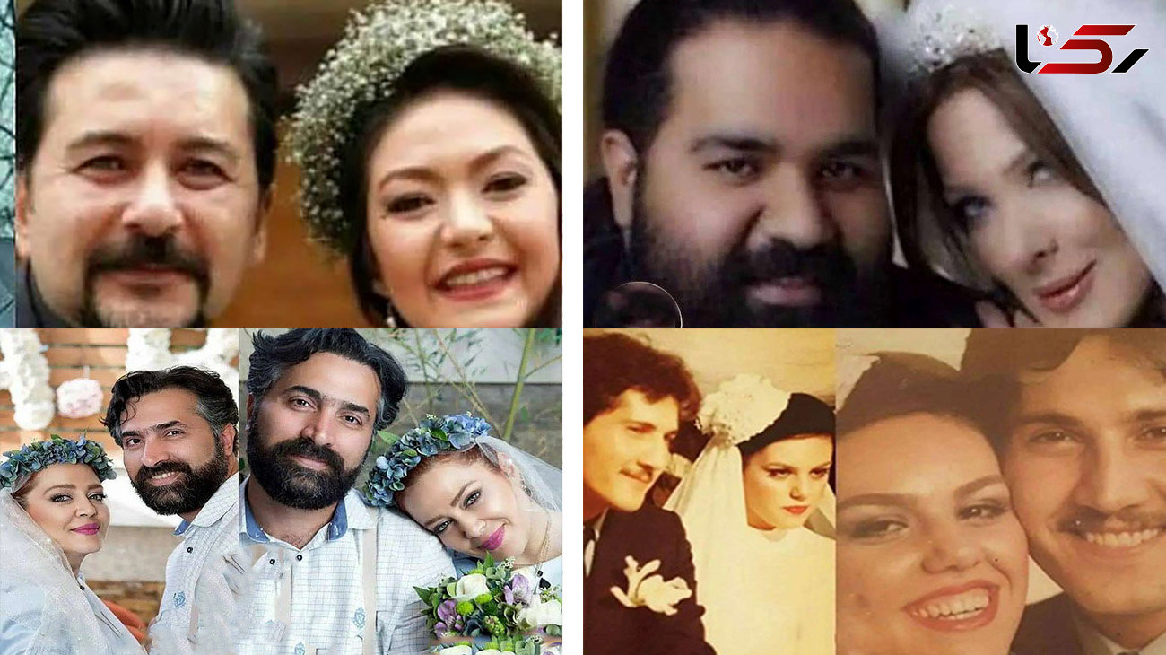 9 عکس دیده نشده از جشن عروسی بازیگران  / از آزاده نامداری تا ارسطوی پایتخت