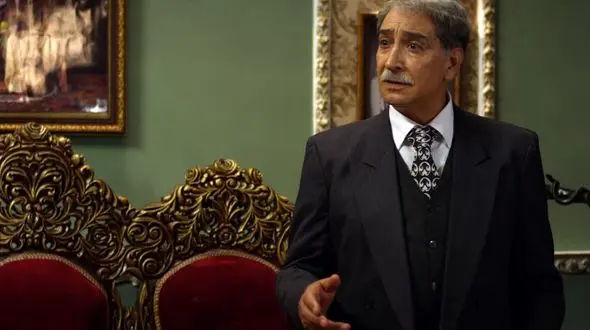 محمودپاک نیت و نوه چشم آبی اش + عکس