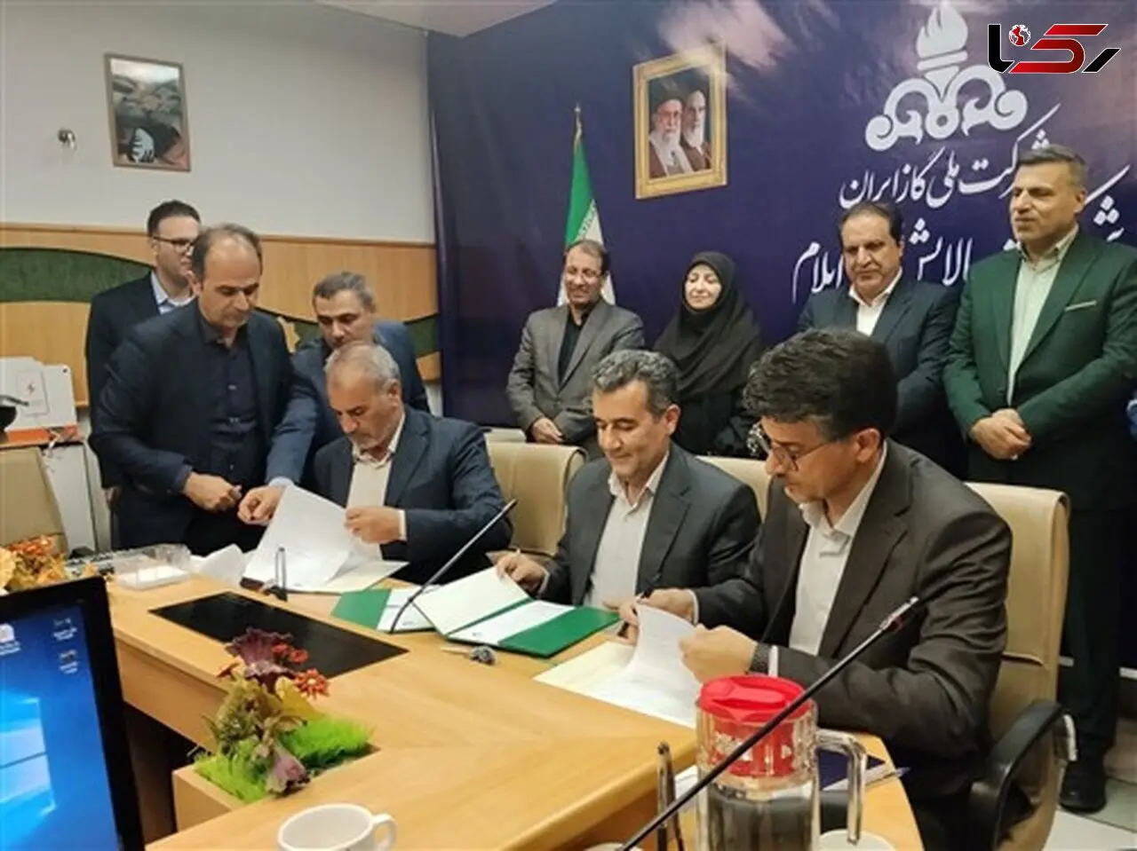 پالایشگاه گاز ایلام پای کار حفاظت از گوزن زرد ایرانی، گونه در معرض انقراض
