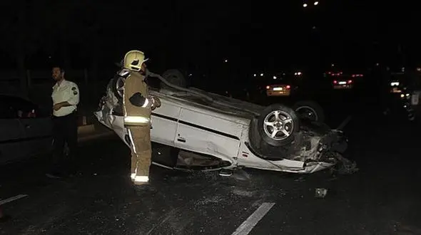 2 کشته و 5 زخمی در واژگونی خودروی سمند