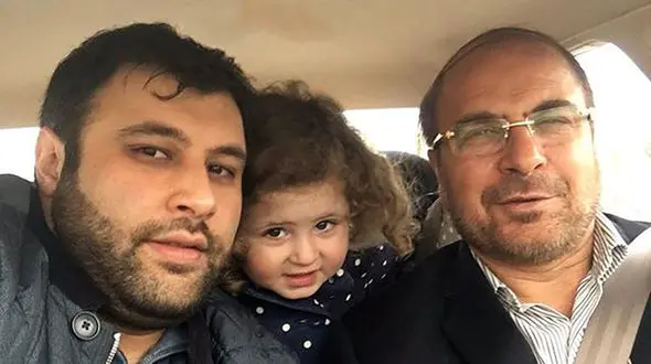 عذرخواهی پسر قالیباف از مردم ! / سیسمونی از ترکیه و نافرمانی دختر و داماد قالیباف !