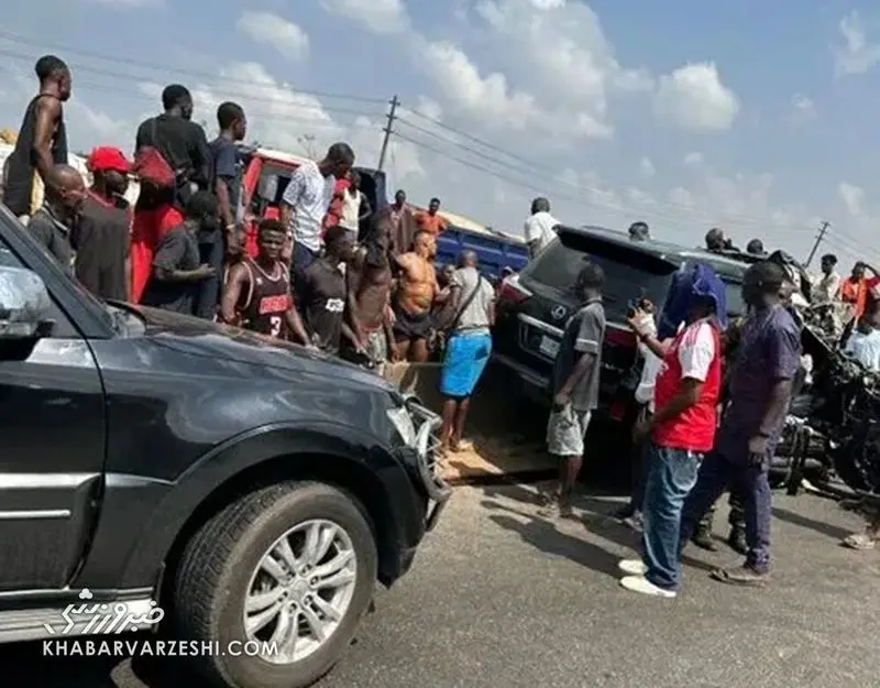 تصادف شدید آنتونی جاشوا و سینا قائمی