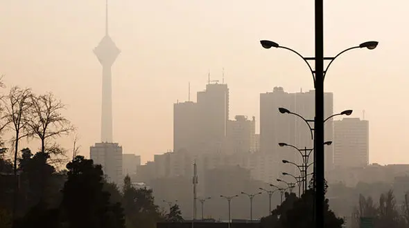 تداوم آلودگی هوای تهران/ وضعیت همچنان قرمز است

