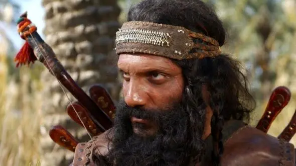 عکس/ سفر در زمان؛ «حرمله» سریال مختار در پشت صحنه سریال سلمان فارسی؛ سال 1403 