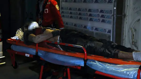 بلعیده شدن 2 مرد توسط زمین در مشهد + عکس های لحظه به لحظه