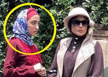 نگاه روز | چهرۀ متفاوت «قمر، خواهر قربان» (سریال سوجان) در مراسم اکران یک فیلم