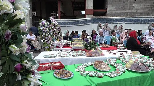جشن تولد سالمندان آسایشگاه رشت +عکس