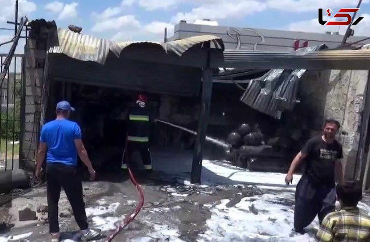 انفجار در انبار سیلندر گاز مایع دیواندره دونفر مجروح برجای گذاشت 