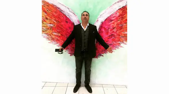 عکس جالب حمید فرخ نژاد