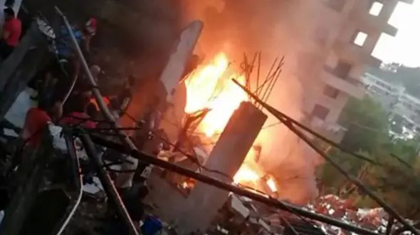 انفجار پمپ گاز در شمال لبنان