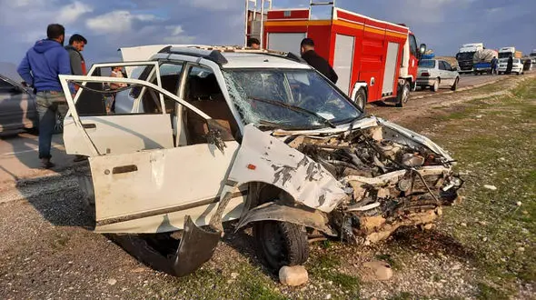 تصادف مرگبار در جاده سیاهکل - سنگر
