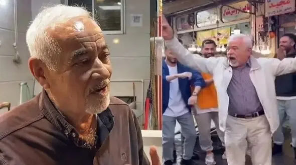  آواز شاد؛ روح صادق بوقی رفت تو جلد مرد سرخوش وسط تلویزیون یهو آو آو خوند ترکیبی ! +فیلم