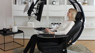 با این صندلی خستگی های روزانه تان در می رود+عکس