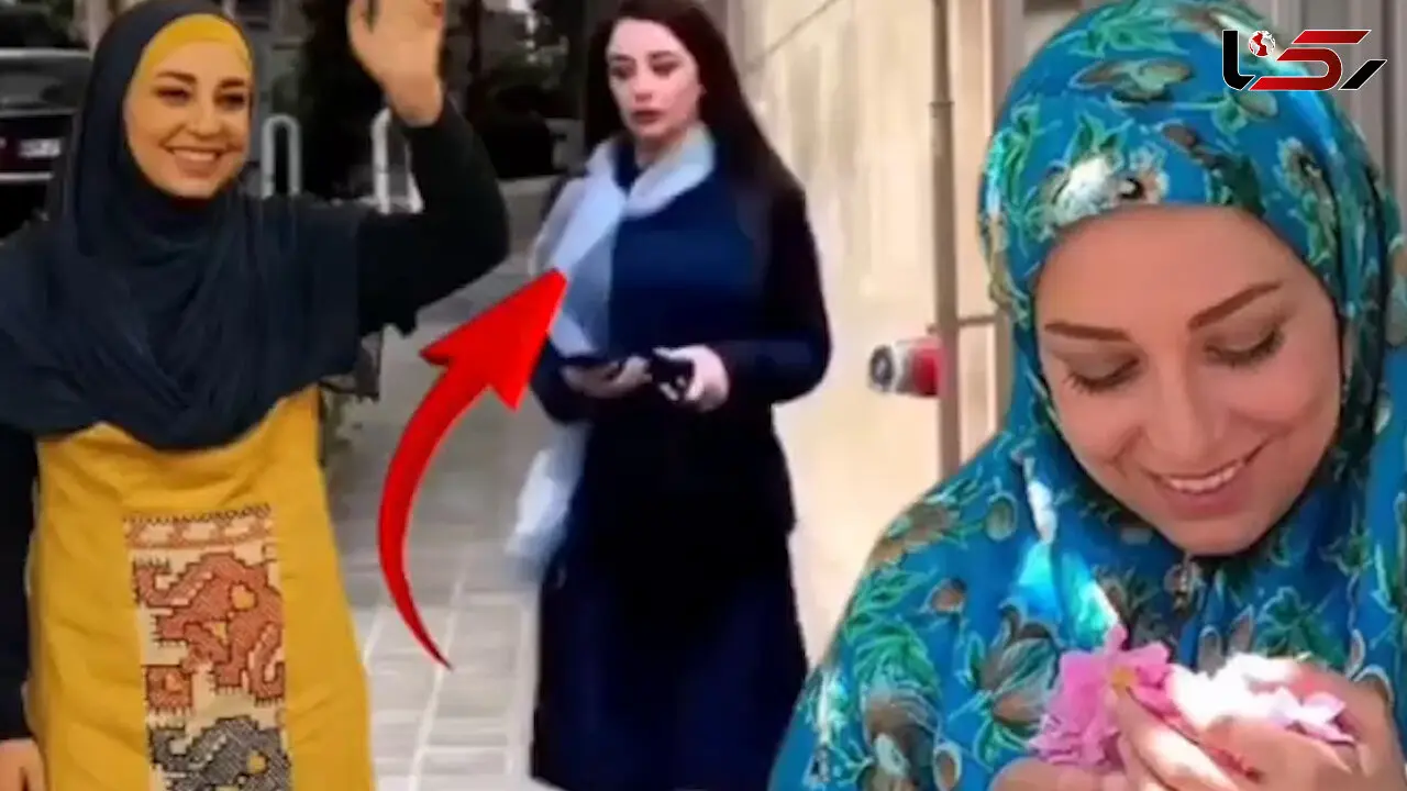 فیلم بی حجابی کامل خانم مجری وسط تهران ! / شیرین صمدی فوق منشوری را ببینید !