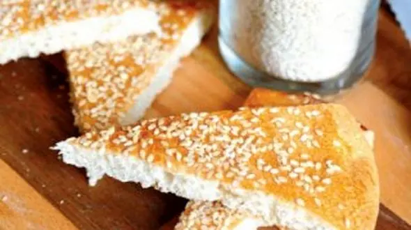 نان فتیر کنجدی در خانه بپزید