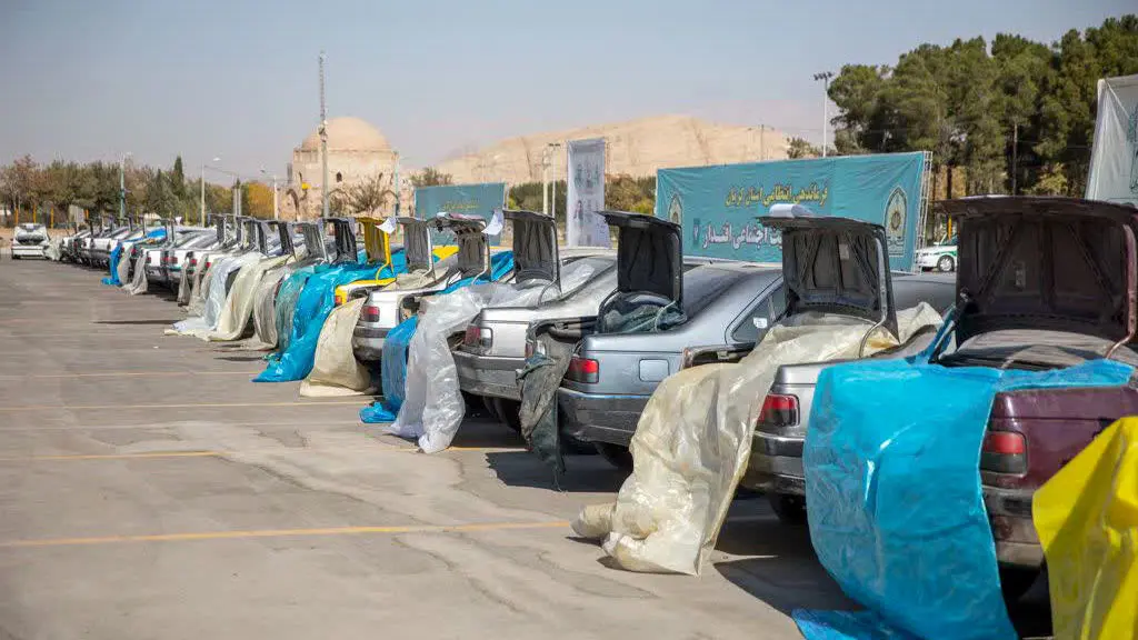 توقیف2800 خودروی شوتی در طرح پلیس کرمان 