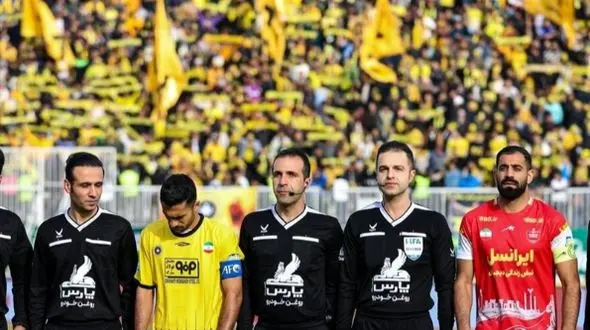 بیژن حیدری داور دیدار سپاهان - پرسپولیس شد