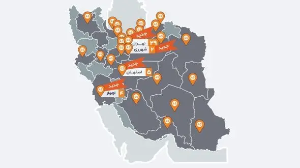 توسعه بدون توقف خودرو۴۵ با ۷۱ شعبه در سراسر کشور