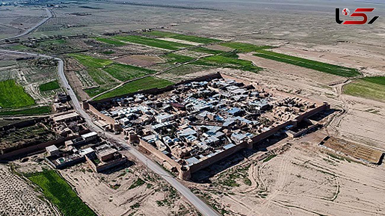 روستایی محصور در قلعه‌ ای گِلی در قم +عکس و فیلم