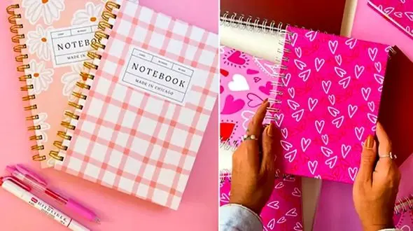 زیباترین دفترچه های یادداشت دخترانه؛ 15 مدل ایده آل برای نوشتن های روزانه